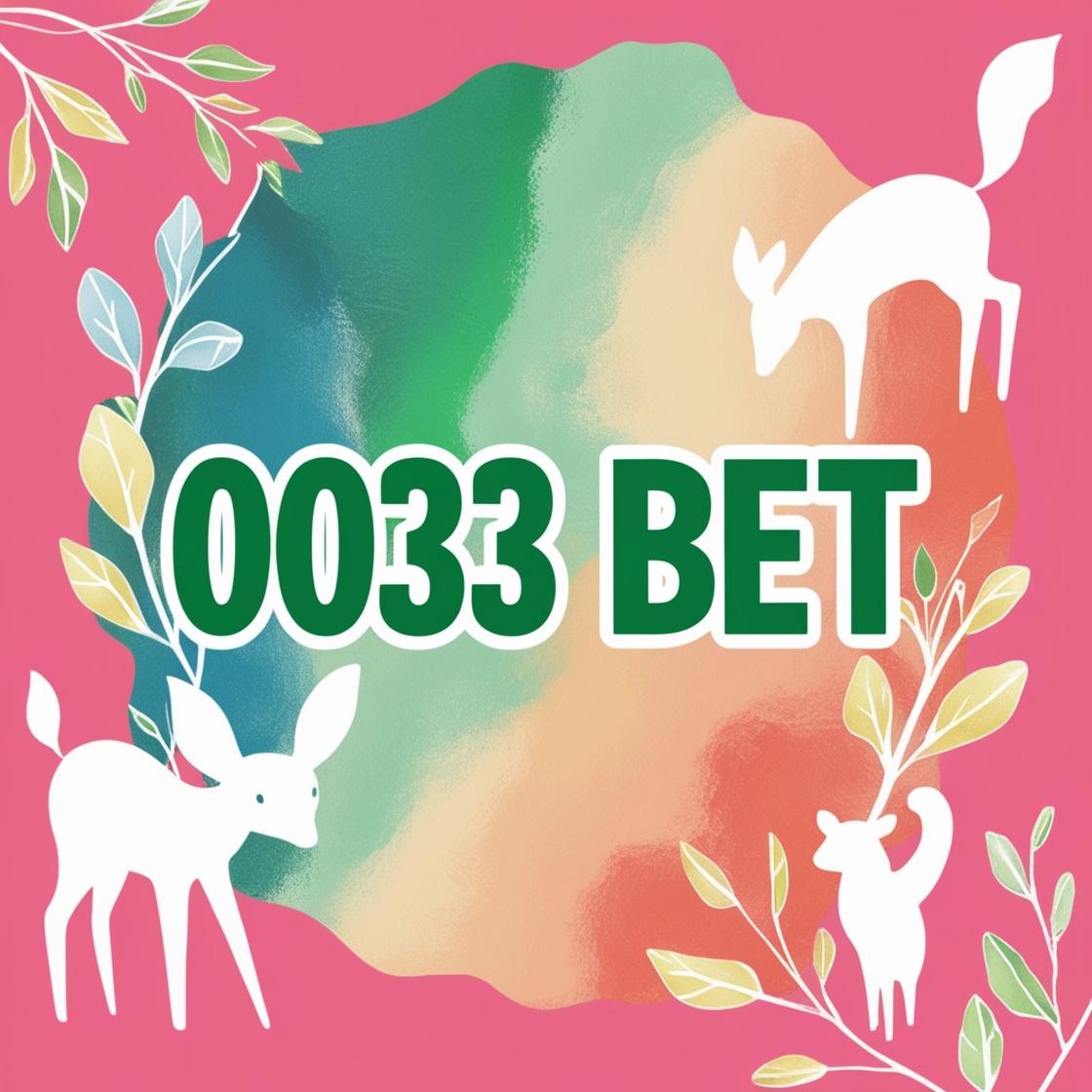 Logo da 0033bet